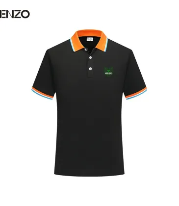 KENZO T-SHIRTS Polo for MEN Black/White/Red/Grey  #A46637