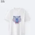 7KENZO T-SHIRTS for MEN tiger Black/White/blue #A47192