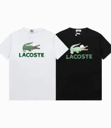 LACOSTE T-Shirs for MEN Black/White #A47253