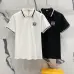 1LOEWE T-shirts Polo for MEN Black/White #A46640