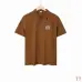4LOEWE T-shirts Polo for MEN Solid Color Black/White #A46644