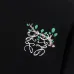 10LOEWE T-shirts for MEN Bird embroidery Black/White #A48645