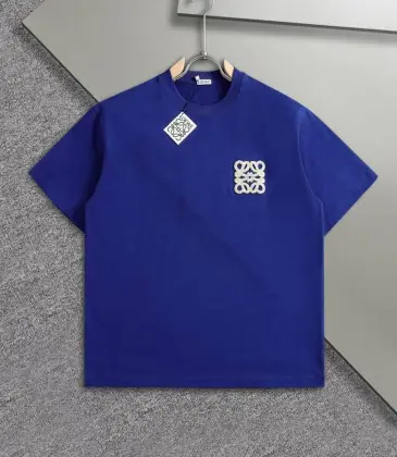 LOEWE T-shirts for MEN Black/Grey/Blue #A47221