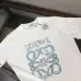 4LOEWE T-shirts for MEN Black/White #A47207