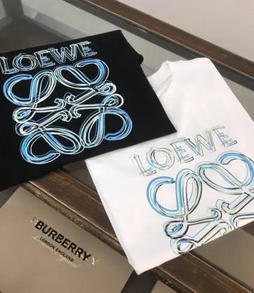 LOEWE T-shirts for MEN Black/White #A47207
