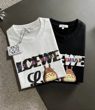 LOEWE T-shirts for MEN Black/White #A47210