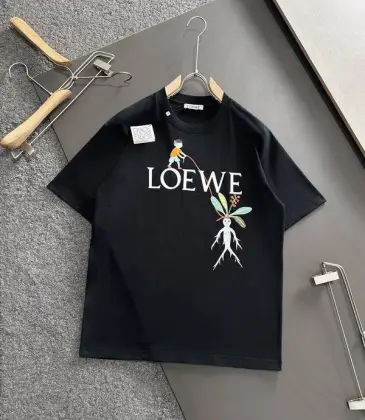 LOEWE T-shirts for MEN Black/White #A47216