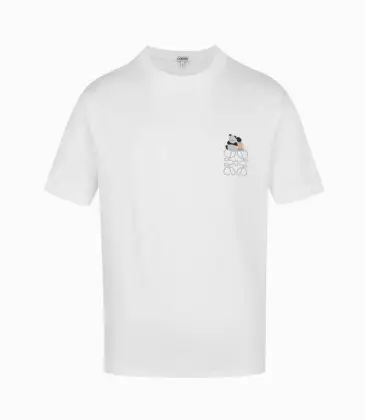 LOEWE T-shirts for MEN Black/White #A47218