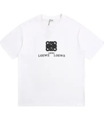 LOEWE T-shirts for MEN Black/White #A47614