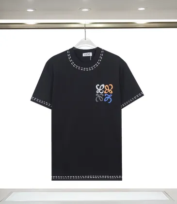 LOEWE T-shirts for MEN Black/White #A49394