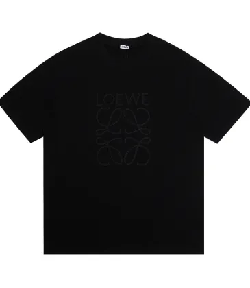 LOEWE T-shirts for MEN Black/White #A51185