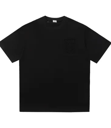 LOEWE T-shirts for MEN Black/White #A51695