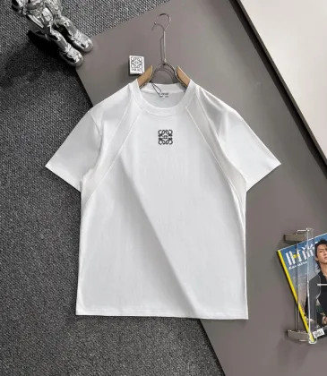 LOEWE T-shirts for MEN Black/White #A51787