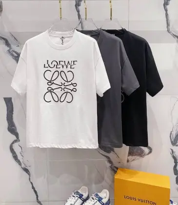 LOEWE T-shirts for MEN Black/White/Grey #A47222