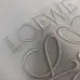 23LOEWE T-shirts for MEN Black/White/Pink #A47205