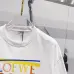 15LOEWE T-shirts for MEN Black/White/Red #A47227