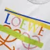 17LOEWE T-shirts for MEN Black/White/Red #A47227