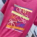 28LOEWE T-shirts for MEN Black/White/Red #A47227