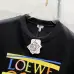 9LOEWE T-shirts for MEN Black/White/Red #A47227