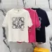 1LOEWE T-shirts for MEN Black/White/Red #A47239