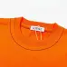 12LOEWE T-shirts for MEN Black/White/orange #A47199