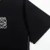 23LOEWE T-shirts for MEN Black/White/orange #A47199