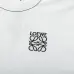 6LOEWE T-shirts for MEN Black/White/orange #A47199