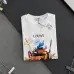 17LOEWE T-shirts for MEN Cartoon Black/White  #A47212