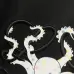 9LOEWE T-shirts for MEN Octopus Black/White #A47250