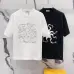 1LOEWE T-shirts for MEN Octopus Black/White #A47250