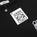 3LOEWE T-shirts for MEN Stitching Embroidery Black #A48638