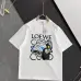 7LOEWE T-shirts for MEN dreams Black/White #A47193