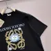 4LOEWE T-shirts for MEN eye Black/White #A47209