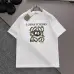 9LOEWE T-shirts for MEN eye Black/White #A47209