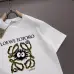 11LOEWE T-shirts for MEN eye Black/White #A47209
