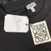 20LOEWE T-shirts for MEN printing Black/White #A47201