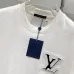 6Louis Vuitton T-Shirts 3D Letter Monogram Embroidered Cotton #A48644