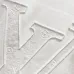 8Louis Vuitton T-Shirts 3D Letter Monogram Embroidered Cotton Black/White/Red #A48640