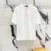 1Louis Vuitton T-Shirts 3D Letter Monogram Embroidered Cotton Black/White/Red #A48640