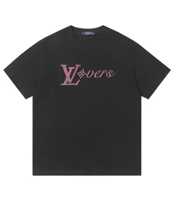 Louis Vuitton T-Shirts for AAAA Louis Vuitton T-Shirts Black #A49390