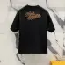 4Louis Vuitton T-Shirts for AAAA Louis Vuitton T-Shirts Black/Khaki #A46779