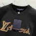 8Louis Vuitton T-Shirts for AAAA Louis Vuitton T-Shirts Black/Khaki #A46779