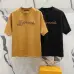 1Louis Vuitton T-Shirts for AAAA Louis Vuitton T-Shirts Black/Khaki #A46779