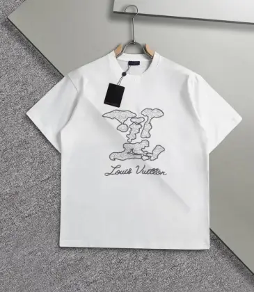 Louis Vuitton T-Shirts for AAAA Louis Vuitton T-Shirts Black/White #A46716