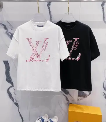 Louis Vuitton T-Shirts for AAAA Louis Vuitton T-Shirts Black/White #A46733