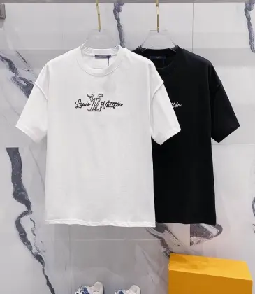 Louis Vuitton T-Shirts for AAAA Louis Vuitton T-Shirts Black/White #A46742