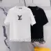 1Louis Vuitton T-Shirts for AAAA Louis Vuitton T-Shirts Black/White  #A46746