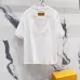 15Louis Vuitton T-Shirts for AAAA Louis Vuitton T-Shirts Black/White #A46752