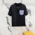 3Louis Vuitton T-Shirts for AAAA Louis Vuitton T-Shirts Black/White #A46764