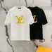 1Louis Vuitton T-Shirts for AAAA Louis Vuitton T-Shirts Black/White #A46770